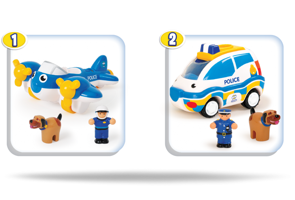 Police Patrol Pals (Twin pack)